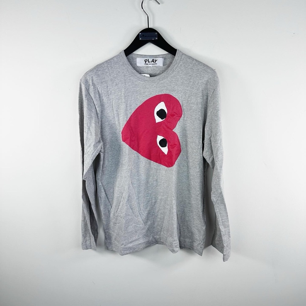 Comme des Garçons Play Heart Long Sleeve T-Shirt - Size L